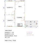 KIT 4 OBRA SEM ACABAMENTOS - Kit Barra