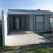 Casa em PRÉ MOLDADO modalidade térmica - casa termica Fachada