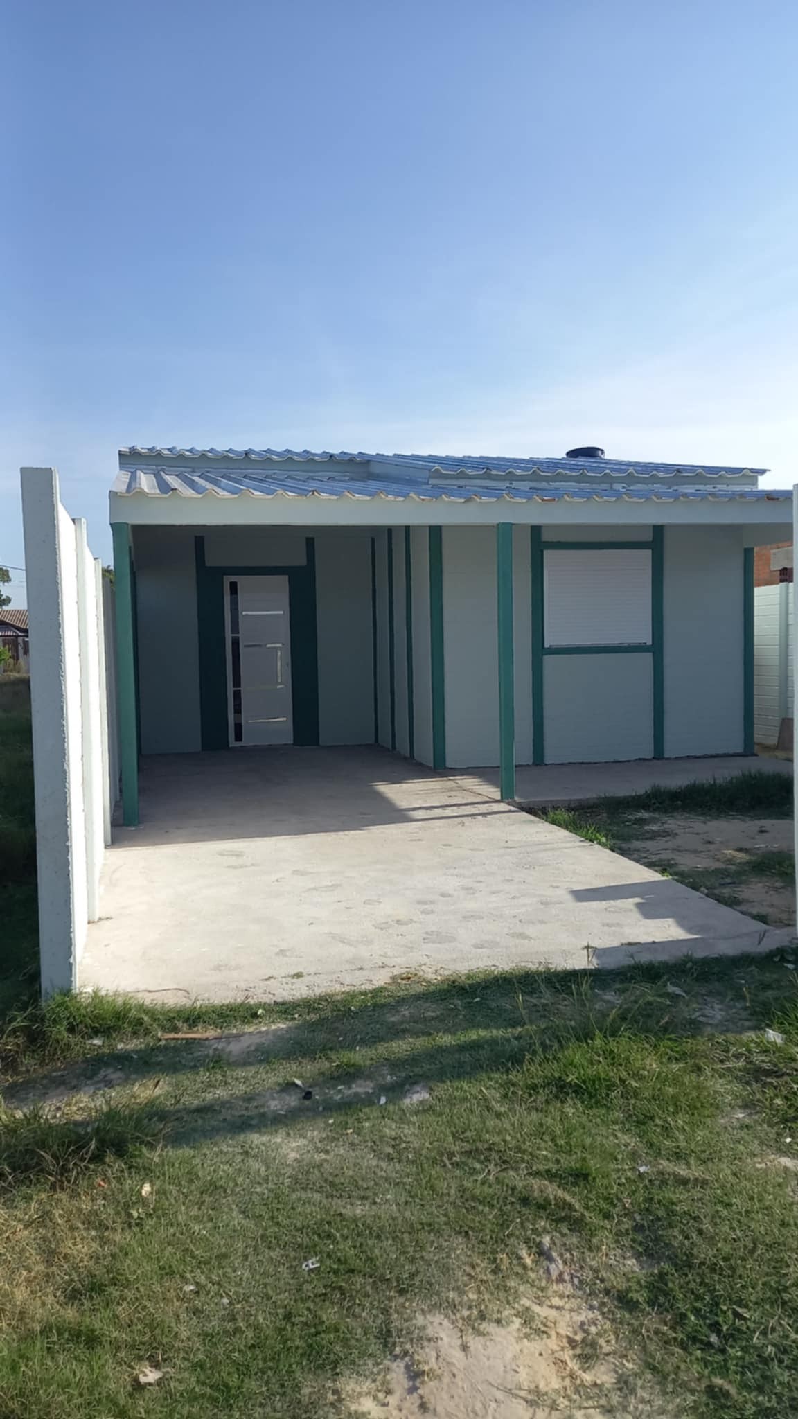 Casa em PRÉ MOLDADO modalidade térmica - casa termica Fachada