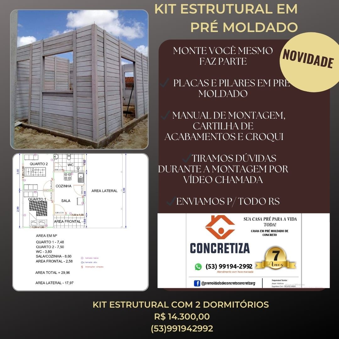 kIT ESTRUTURAL, MONTE VOCÊ MESMO PRÉ MOLDADO - Post imobiliária encontre sua casa nova (10)