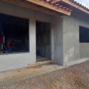 FOTOS REAIS DE OBRA - fachada Vacaria