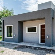 FOTOS REAIS DE OBRA - fachada cinza